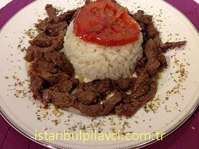 İstanbul etli pilav